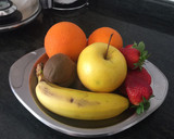 Foto del paso 1 de la receta: Zumo multifrutas 🍌🥝🍎🍊🍓