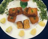 A picture of step 7 of Veg and pasta cubes.