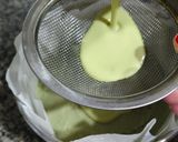 Foto langkah ke 4 dari resep Matcha Ubi Burnt Cheesecake.