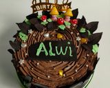 Foto langkah ke 9 dari resep Bday Cake Tepung Ketan (1161).