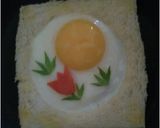 Foto langkah ke 3 dari resep Roti Tawar Telur Ceplok.