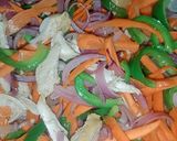 A picture of step 4 of Chicken curry soup.