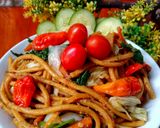 Foto langkah ke 5 dari resep Mie Gomak Medan.