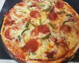 A picture of step 6 of My Over Loaded Pizza 😘.