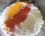 A picture of step 2 of Lauki dhokla.