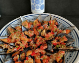 Foto del paso 6 de la receta: Mejillones con pipirrana