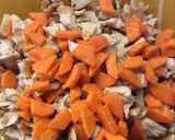 Foto del paso 2 de la receta Ensalada de arroz y garbanzos