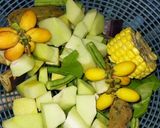 Foto langkah ke 1 dari resep Sayur Asem Terasi.
