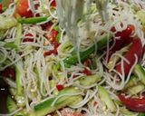 A picture of step 4 of Tam Sua with Cucumber.