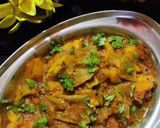 सिम आलू की सरसों वाली सब्जी। रेसिपी चरण 9 फोटो