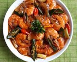 Foto langkah ke 6 dari resep Udang Saus Padang.