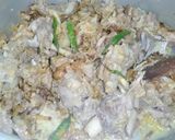 A picture of step 4 of Mutton yakhni pulao.