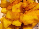 Papas fritas crujiente con Maizena
