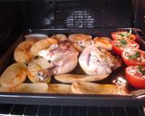 Foto del paso 5 de la receta Pollo al curry con hortalizas al horno