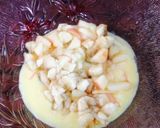 A picture of step 4 of Mango Custard.