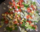 हक्का नूडल्स वेजिटेबल्स (Hakka noodles vegetables recipe in hindi) रेसिपी चरण 2 फोटो