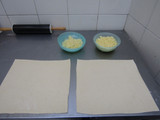 Palitos de hojaldre de queso