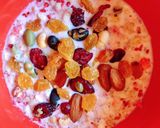 Hình bước làm 1 của món 🌱 Ngũ Cốc Granola, Sữa Hạt & Kiwi - Bữa Sáng Nhanh Gọn Dinh Dưỡng (Vegan)