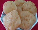 A picture of step 13 of Amritsari Pindi Chole with Bhature.