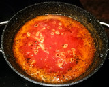 Foto del paso 2 de la receta: Sopa de tomate al albahaca con macarrones y huevo