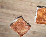 A picture of step 4 of Pinwheel sandwich.