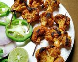 A picture of step 4 of Tandoori Gobhi.