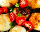 Gambar langkah 11 resipi Telur Rebus Goreng Masak Sambal Kicap.