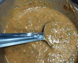 A picture of step 3 of Horse gram pudla.