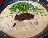 A picture of step 4 of Special Bicol Express w/Chicken Pork Belly & Green Beans.