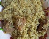 A picture of step 3 of Masala pilao#4weekschallenge#staplefoodcontest.
