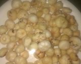 मीठे मखाना (Mithe makhana recipe in Hindi) रेसिपी चरण 1 फोटो