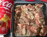 Hình bước làm 1 của món Sườn nướng coca-cola