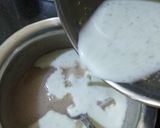 A picture of step 5 of Pudina ragi drink.