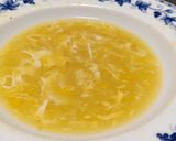 A picture of step 8 of Hong Kong Corn and Ginger Soup with Crab Meat.