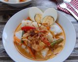 Foto langkah ke 3 dari resep Lontong sayur.