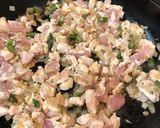 Foto del paso 3 de la receta: Berenjena rellena de pollo