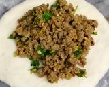 A picture of step 5 of Qeema wale naan.