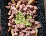 Foto del paso 5 de la receta: Papas fritas cargadas de carne asada (Carne asada fries)