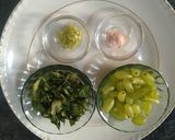A picture of step 1 of Grape mojito.