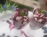 A picture of step 14 of Rolled blue Berry ice cream.