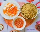 Hình bước làm 4 của món Cơm tấm sườn bì chả và canh súp