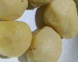 A picture of step 2 of Mix beans veg chaat.
