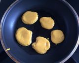 A picture of step 5 of Less Oil Potato Bhajiya/ Pan fried Potato Fritters.