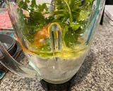 Foto del paso 1 de la receta: Panqueques verdes de cilantro 🌱