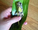 Hình bước làm 7 của món Chả ốc hấp lá chuối