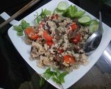 Hình bước làm 7 của món ĐÀ ĐIỂU MAGGI HAI MÓN