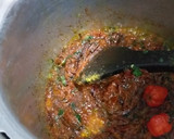 A picture of step 3 of Mattar Paneer n Rice#Theme Contest.