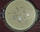 A picture of step 3 of Makhana Kesar Kheer.