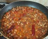 A picture of step 5 of Chawli Curry.