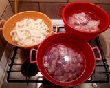 Pacalpörkölt körömmel és csülökkel recept fázis 1 fotója